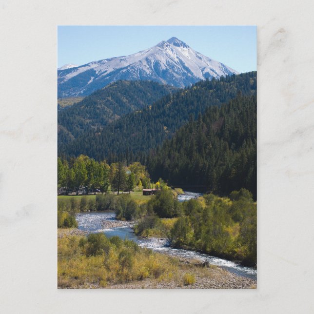 Kebler Pass, Colorado Postkarte (Vorderseite)