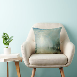 Keelmen Heaving Coals, Mondlicht von Joseph Turner Kissen