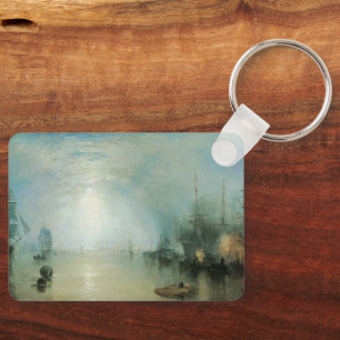 Keelmen Heaving Coals, Mondlicht von Joseph Turner Schlüsselanhänger