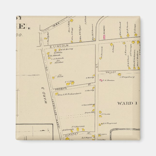 Keene, Ward 12 Magnet (Vorne)