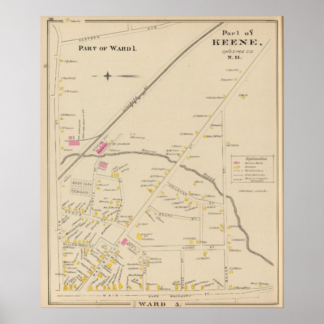 Keene, Ward 1 Poster (Vorne)