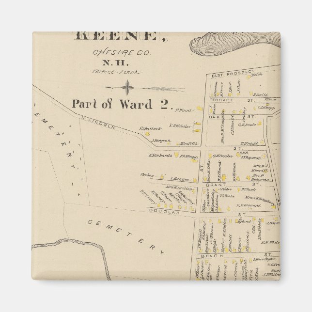 Keene, Ward 2 Magnet (Vorne)