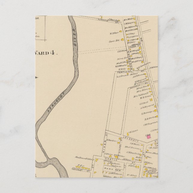 Keene, Ward 4 Postkarte (Vorderseite)