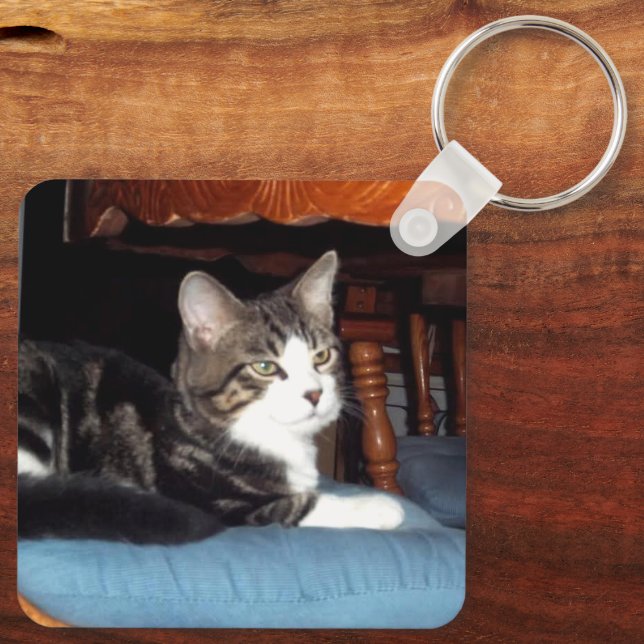 Keeno Regal Pose Schlüsselanhänger (Rückseite)