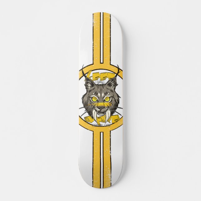 Keep Aware · Luchs Skateboard (Vorne)