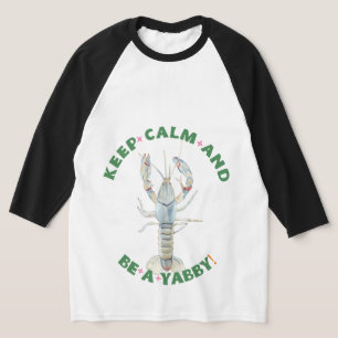"KEEP CALM AND BE A YABBY" Herren T-Shirt – Lustig