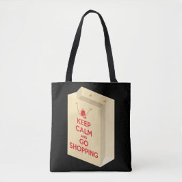 Keep Calm and Go Shopping (bag1)