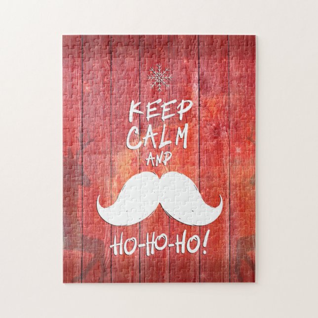 Keep calm and Ho-Ho-ho Puzzle (Vertikal)