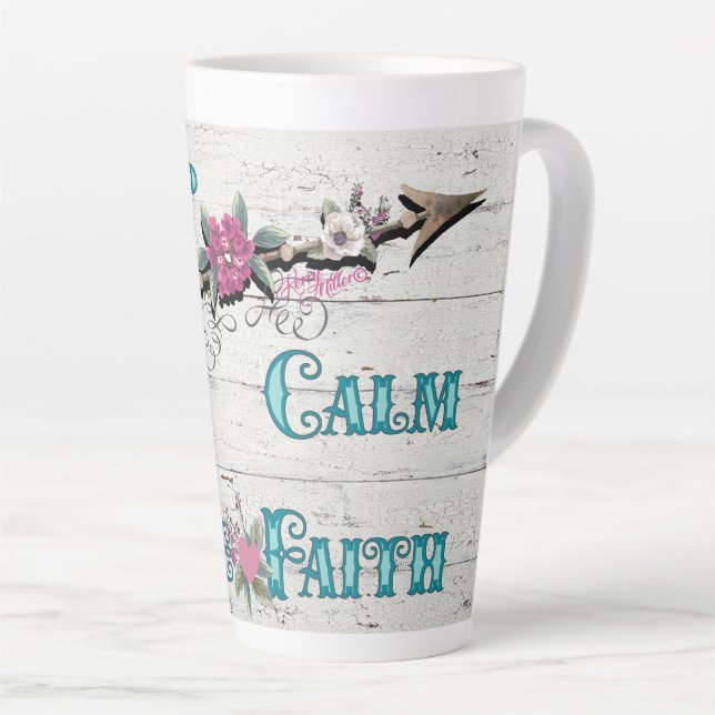 Keep Calm Have Faith Milchtasse (Rechte Ecke)