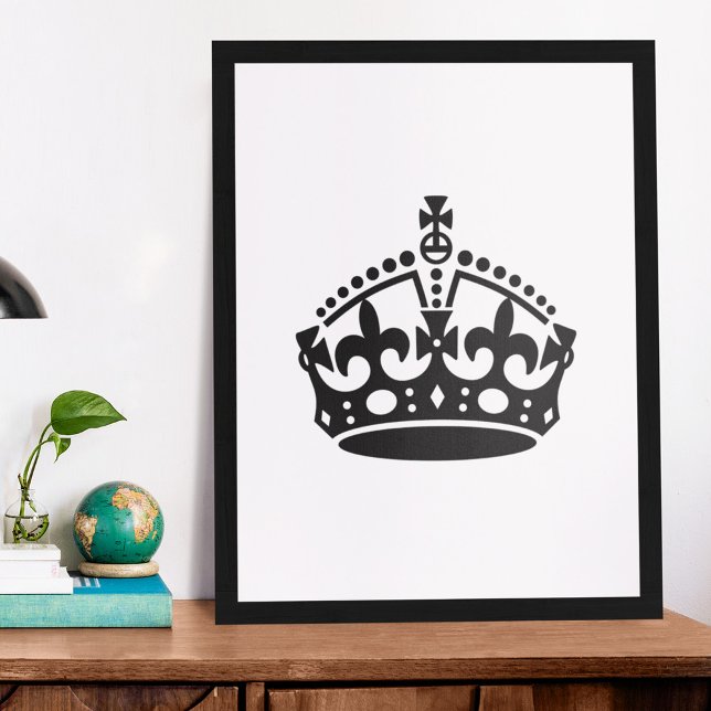 Keep Calm Kronen Vorlage Poster (Von Creator hochgeladen)