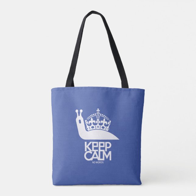 KEEP CALM NO WORDS BY MASANSER (Rückseite)