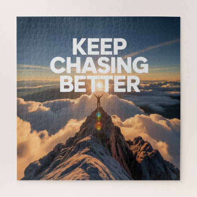 Keep Chasing Better Puzzle (Vertikal)