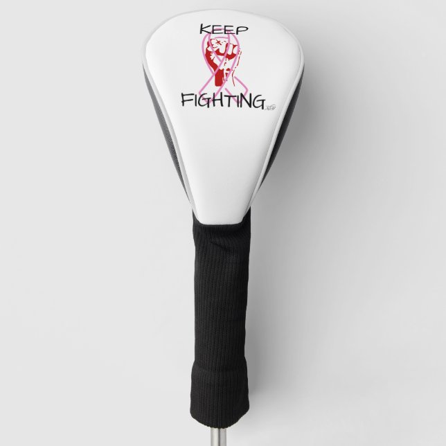 Keep Fighting Golf Headcover (Vorderseite)