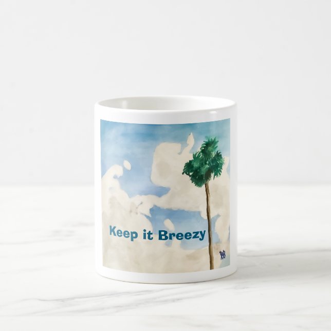 Keep it Breezy Kaffeetasse (Mittel)