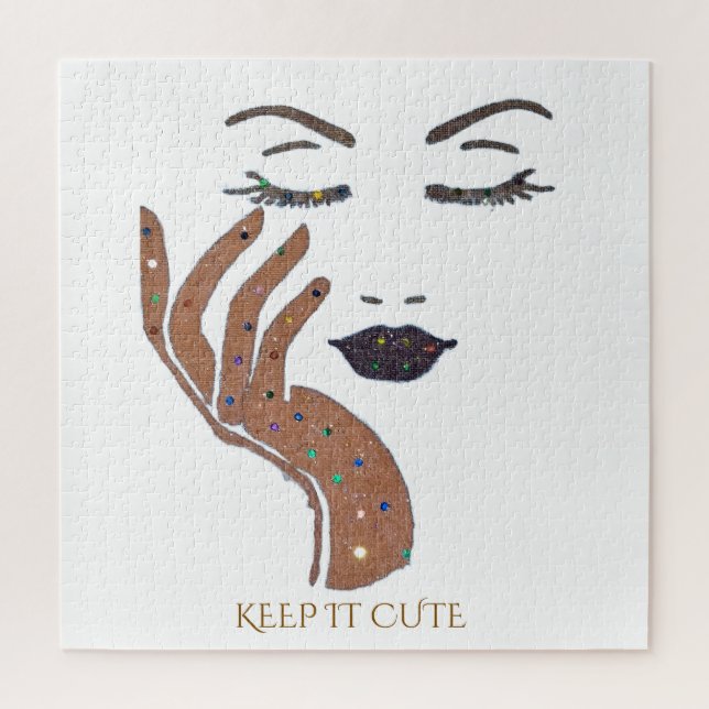 KEEP IT CUTE SERIE - BRAUN PUZZLE (Vertikal)
