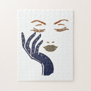 KEEP IT CUTE SERIE - NAVYBLAU PUZZLE