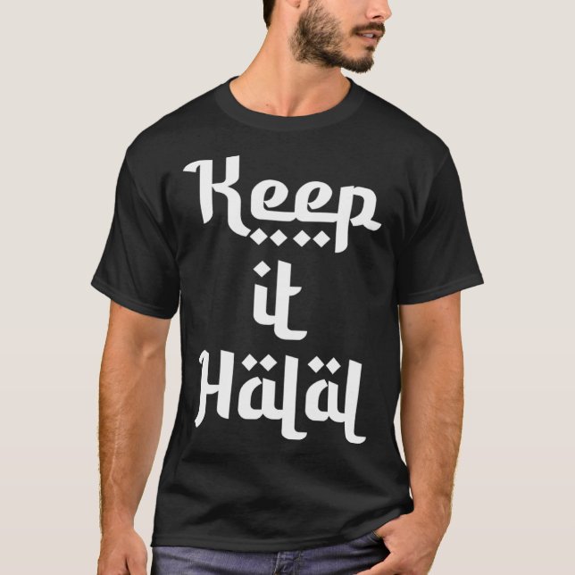 Keep it halal T-Shirt (Vorderseite)