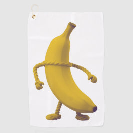 Keep It Tide – Lustige Banane-Typografie Minimalis Golfhandtuch