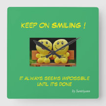 Keep on smiling