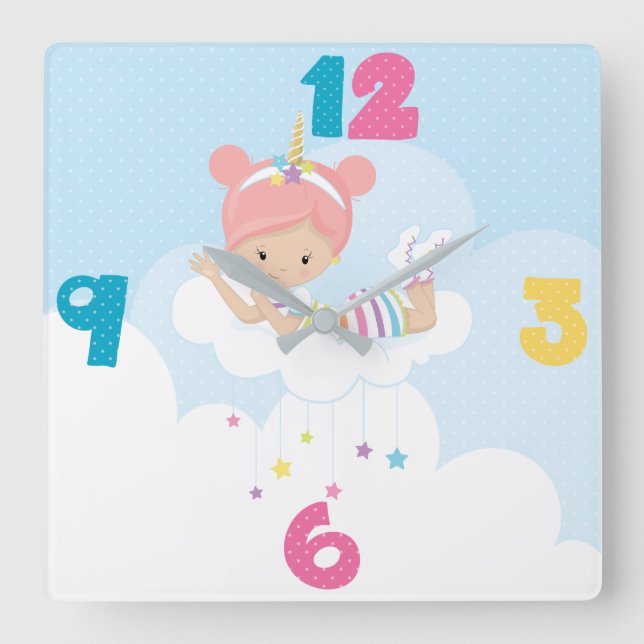 Keep or Create Your Own - Clock Quadratische Wanduhr (Vorderseite)