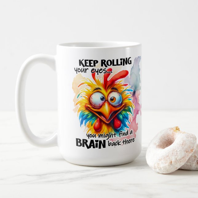 Keep Rolling Mug remains the same as it's likely a Kaffeetasse (Mit Donut)