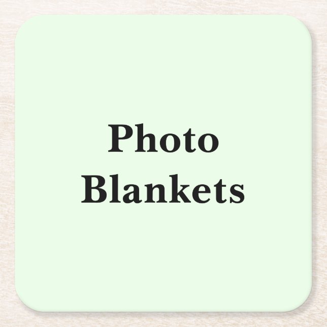 Keep Scrolling to See These Photo Blankets Rechteckiger Pappuntersetzer (Vorderseite)
