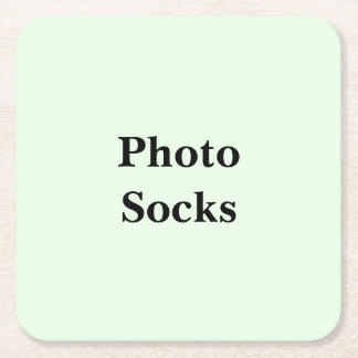 Keep Scrolling to See These Photo Socks Rechteckiger Pappuntersetzer