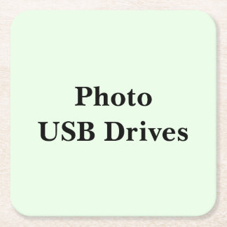 Keep Scrolling to See These Photo USB Drive Rechteckiger Pappuntersetzer