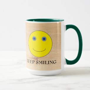 Keep Smiling Tasse