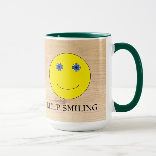 Keep Smiling Tasse (Rechts)