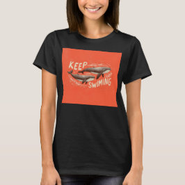 Keep Swimming Whales T-Shirt
