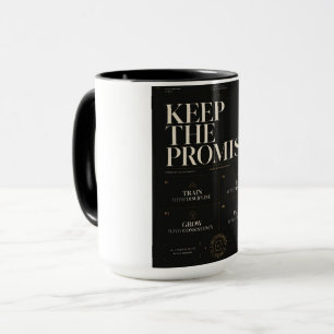 Keep The Promise™ Premium Disziplin & Persönlich Tasse