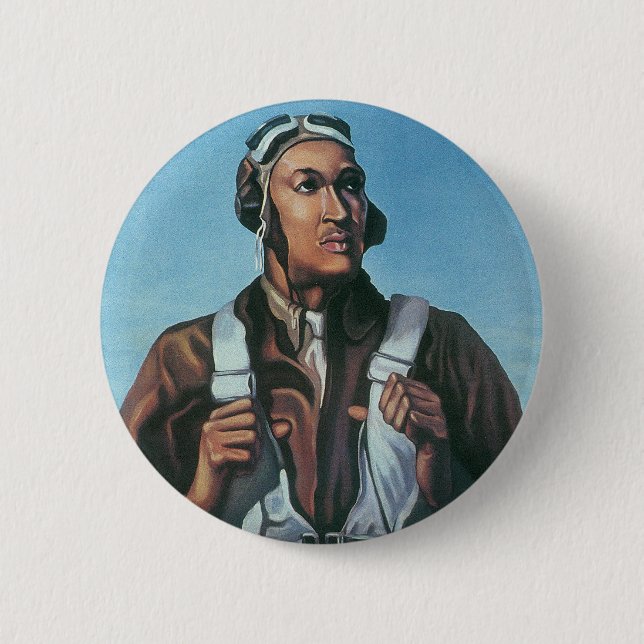 Keep Us Flying ~ Tuskeege Flieger Button (Vorderseite)