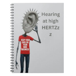 Keep your ears on your own business notizblock
