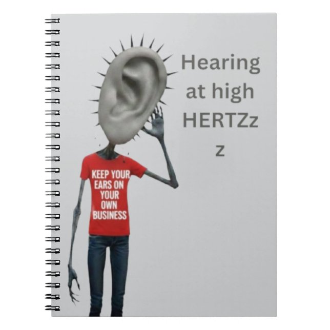 Keep your ears on your own business notizblock (Vorderseite)