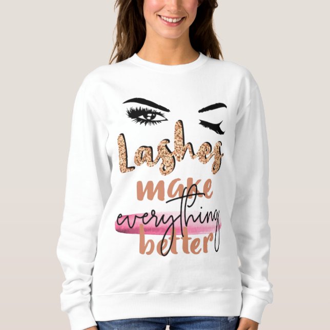 Keep Your Lashes Long Standards High Shirt (Vorderseite)