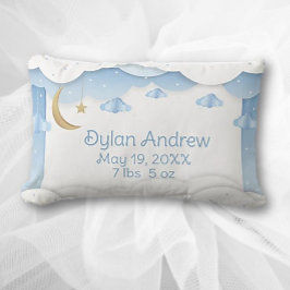 Keepake Baby Boy Birth Record Lendenkissen