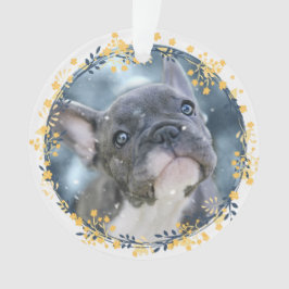 Keepake Baby's oder Pet's First Hanukkah Foto Ornament