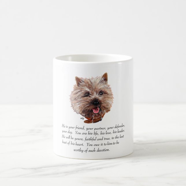 Keepake Cairn Terrier - Männlich Tasse (Mittel)