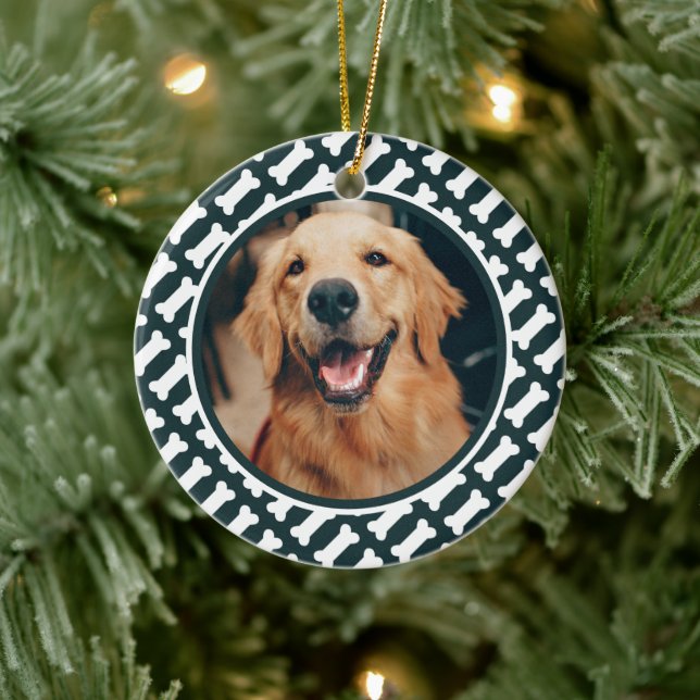 Keepake Hund Foto Weihnachtsbaum Ornament (Baum)