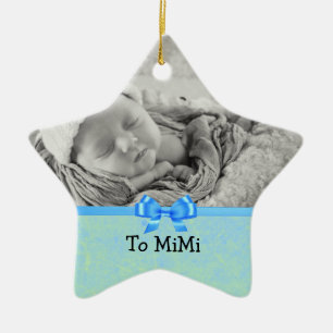 Keepake Ornament für Baby Boy to Mimi