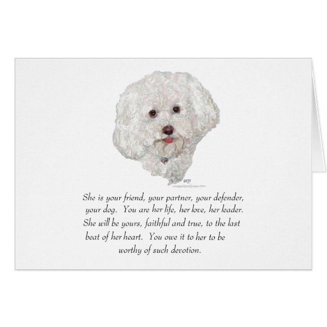 Keepake, weiblicher Hund (Vorderseite (Horizontal))