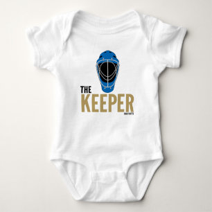 Keeper Hockey Goalie Mask Säugling Baby Bodysuit Baby Strampler