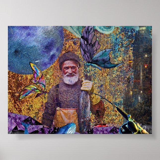 Keeper of Indigo Seas Poster (Vorne)