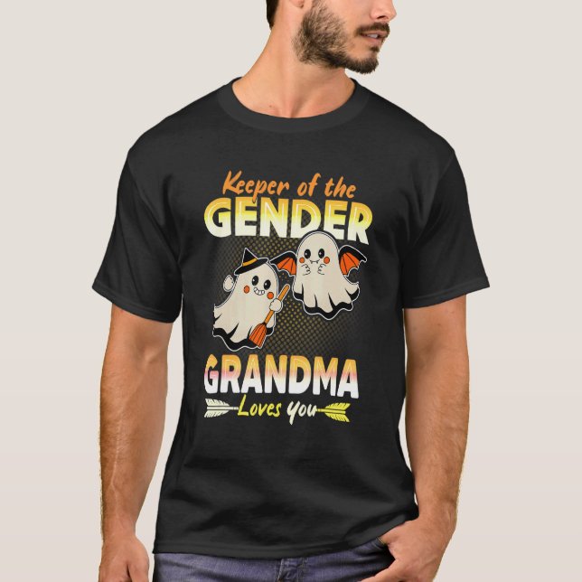 Keeper Of The Gender Grandma Loves You Reveal Hall T-Shirt (Vorderseite)