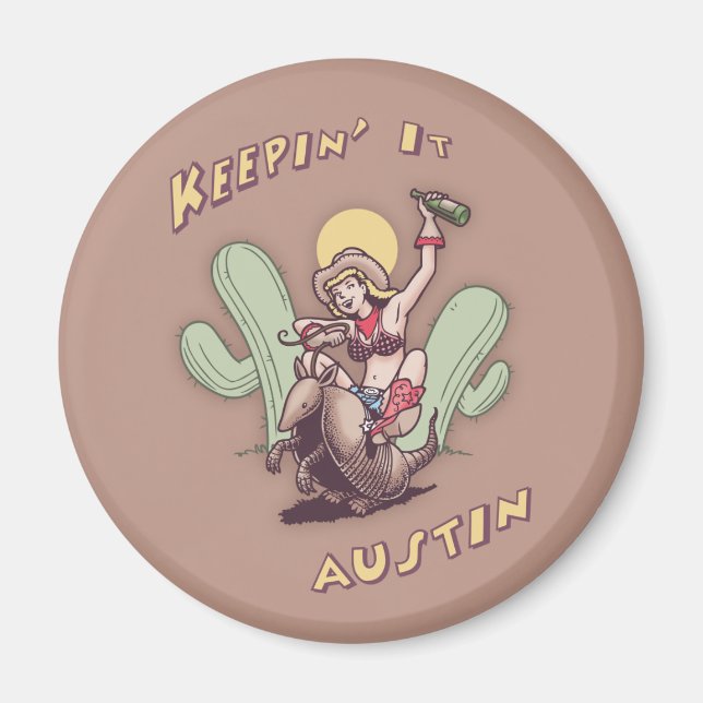 Keepin' It Austin Magnet (Vorne)