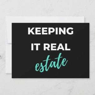 Keeping It Real Estate Feiertagskarte