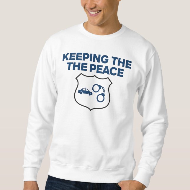 Keeping the Peace – Police Pride Sweatshirt (Vorderseite)