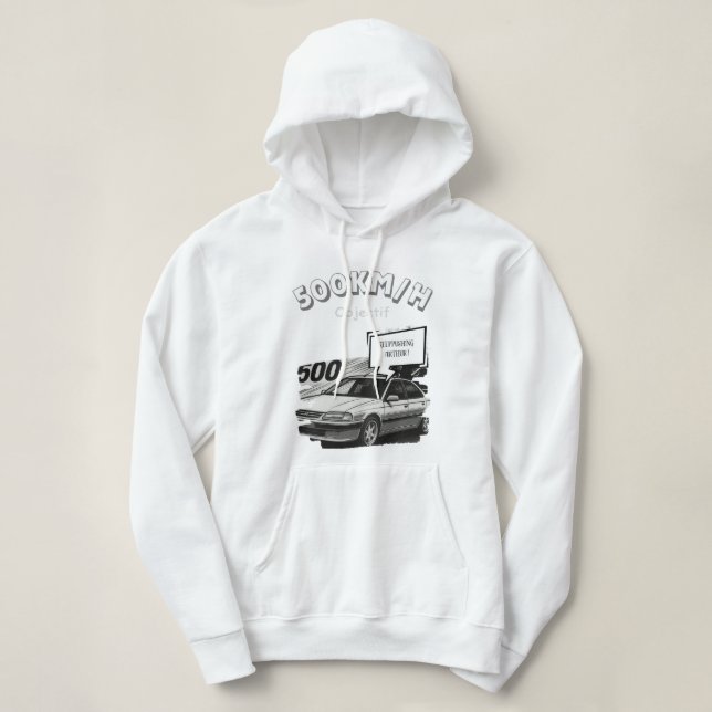 Keeppushing Arthur! Hoodie (Design vorne)