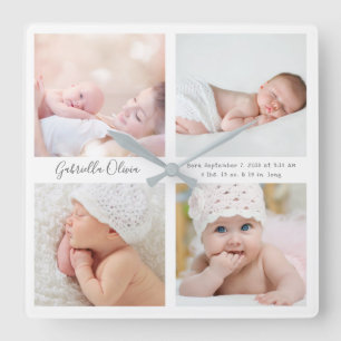 Keepsake Nursery Wall Clock Quadratische Wanduhr